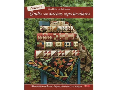 Livro Nuevos Quilts Con Diseños Espectaculares de Kim Diehl (Espanhol)