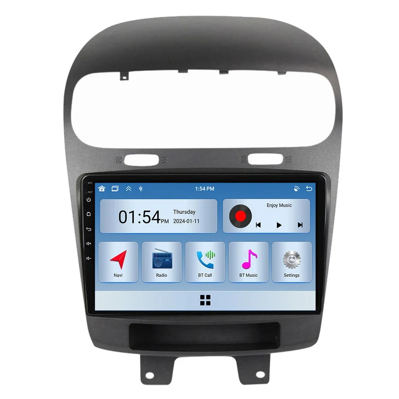 Som Automotivo Multimídia Szsmart 6gb Ram 128gb Rom Carplay Para Dodge Journey Jc 2011 2020 Carro Rádio Bluetooth Gps Navegação