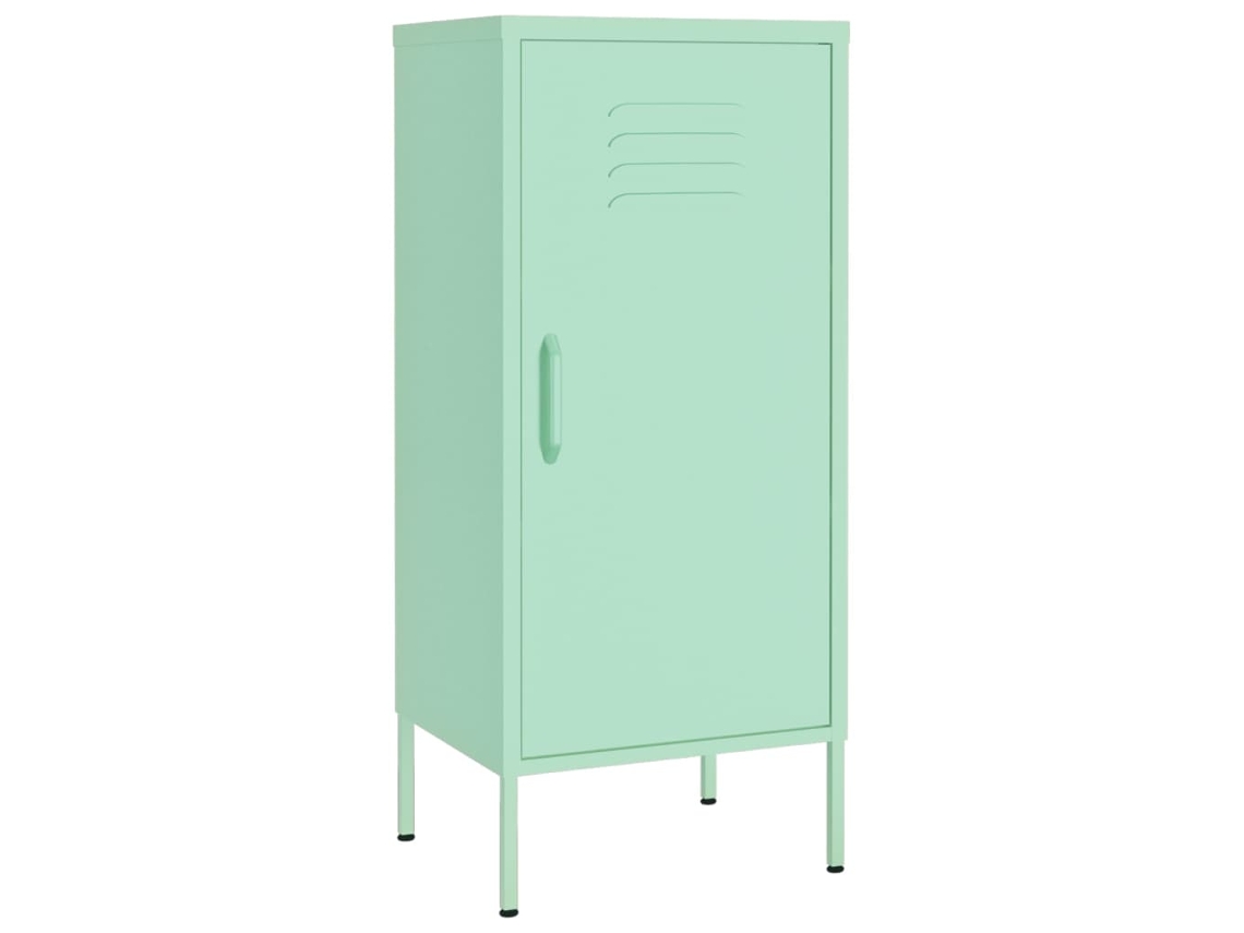 Armário Arrumação Aço 42,5x35x101,5 cm Verde Hortelã MAISON EXCLUSIVE