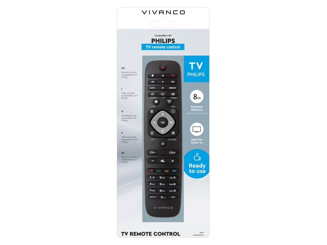 Comando TV VIVANCO PhilipsVvphil