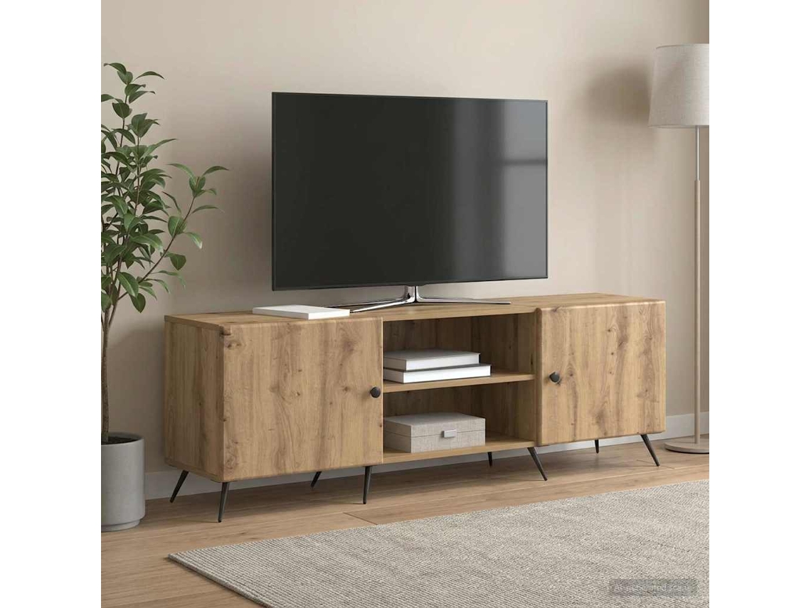 Vidaxl Gabinete Para Tv 150 X 31 X 50 Cm Carvalho Arttisan