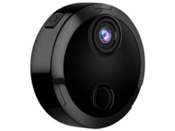Câmera Mini 1080p Hd Wifi Com Suporte Para Detecção De Movimento Yizhood (preto)