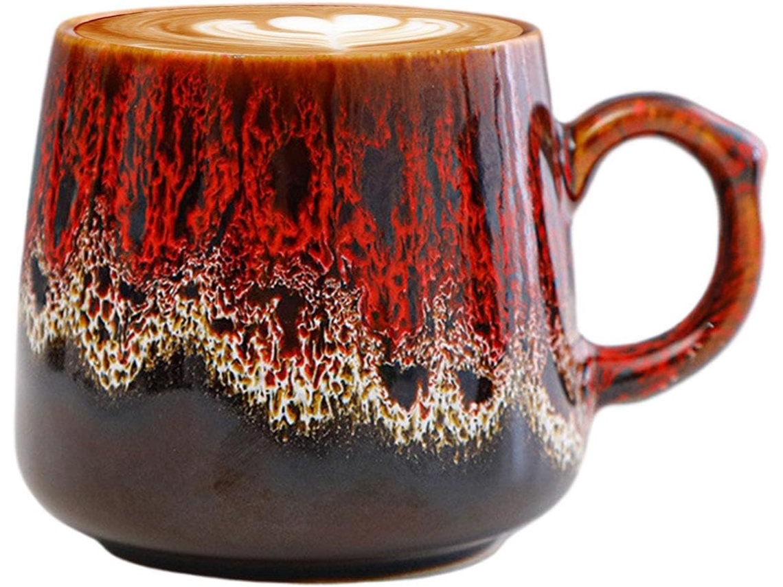 Caneca De Café De Cerâmica Charmosa E Elegante. Prática E Criativa.