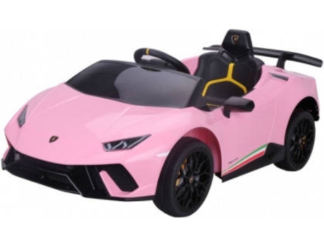 Carro Elétrico  Lamborghini Huracán 12V (Idade Mínima: 3 - Rosa)