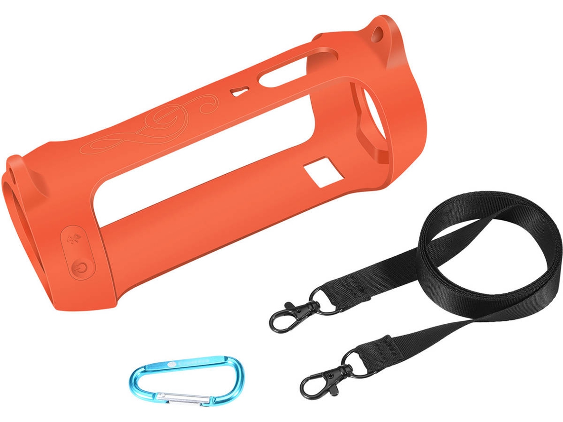 Capa GETEK AS25 Laranja (Silicone - Compatibilidade: Amazon Tap)