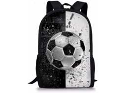 2026-mochila Escolar Para Niños De 6 A 15 Anos Com Design De Futebol 3d, Poliéster 300d, Ajustável E Confortável