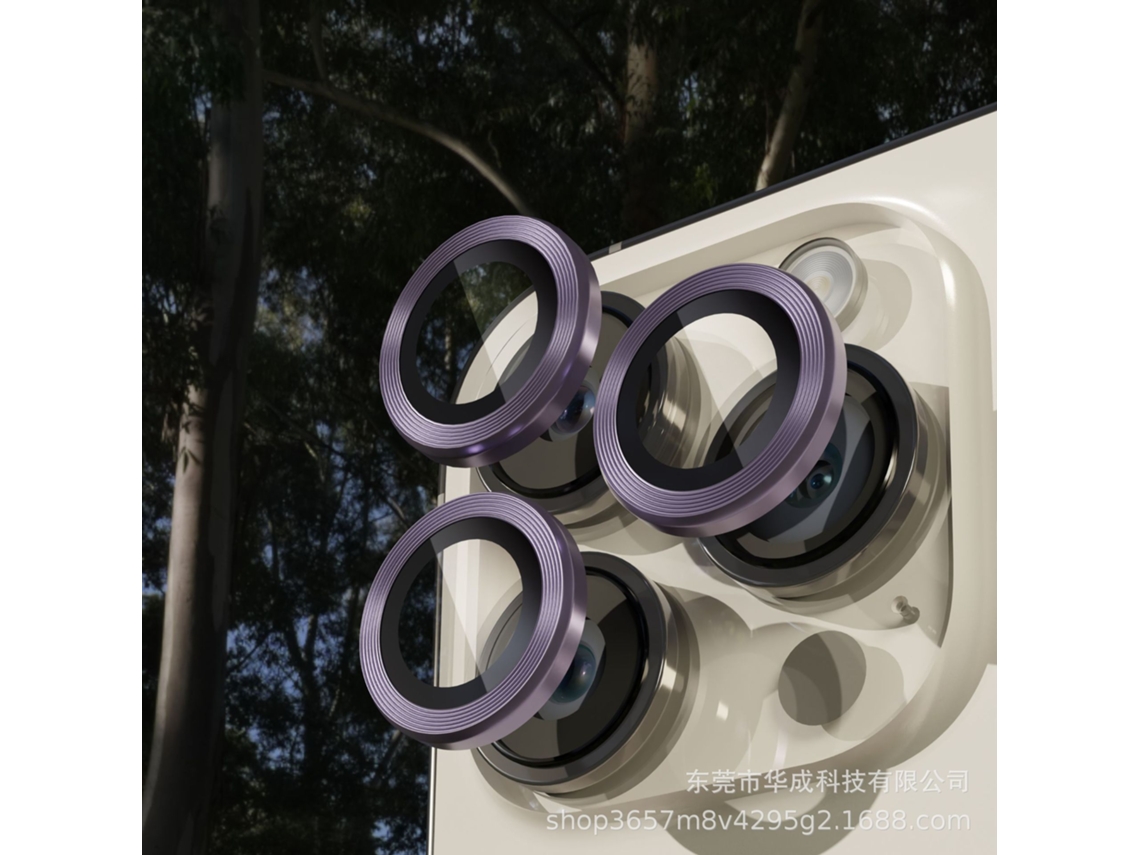 Película Para Lentes De Câmeras. Aplicável A:roxo Escuro, 16pro/16promax