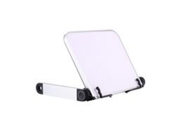 Organizador de livros de receitas, suporte para PC, estante de mesa, suporte ajustável de 360 graus para livros didáticos Slowmoose