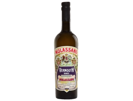 Vermute AROMAS DA TARDE Vermute Mulassano Bianco (75 CL - 1 unidade)