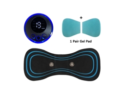 Mini Massageador Eltrico Ems Para Pescoo Com Visor Lcd, 8 Modos De Massagem Cervical Para Alvio De Dores Musculares, Massageado-tuotuo