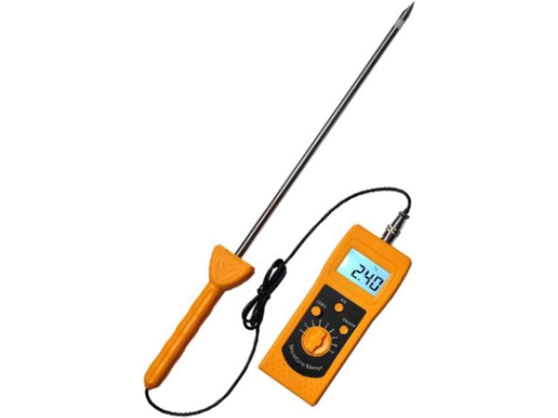 Medidor De Umidade Portátil Digital Dm400s Analisador Testador Para Solo, Pó Químico Combinado E Carvão
