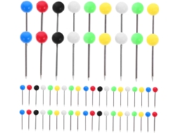 Conjunto De 5000 Tachinhas Redondas Para Mapas Cores Sortidas