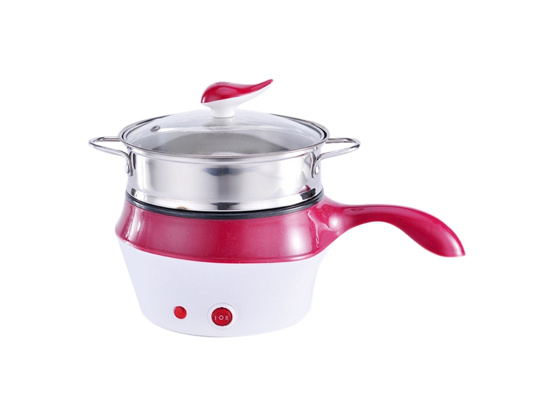 Panela Elétrica Multifuncional 1,5l 450w Antiaderente Mini Arrozueira Hotpot Estudante