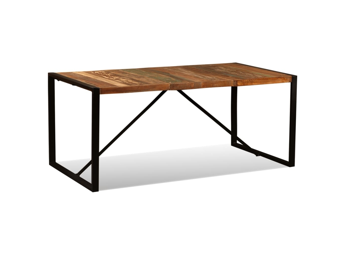Mesa de Jantar Madeira Reciclada Maciça 180 Cm MAISON EXCLUSIVE