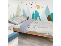 Autocolante de Parede para Quarto Infantil AMBIANCE STICKER Scandinavian Mountains Oyenka - 110x165 cm