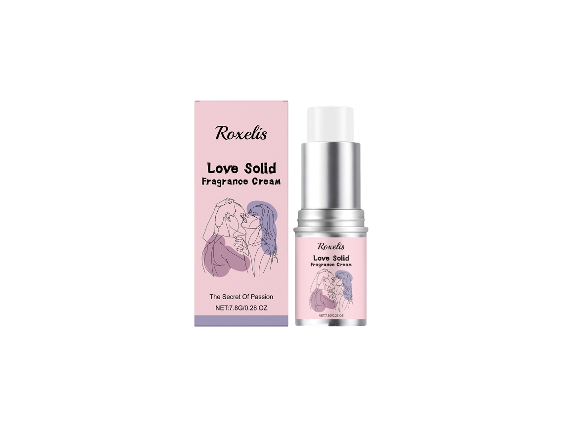 Perfume Sólido Roxelis Vanilla Stick da Marca LAXISCREED com Essência Intensa de Baunilha