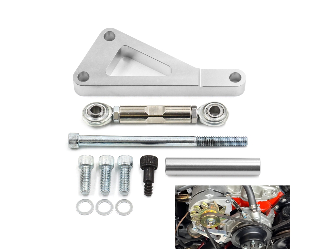 Aluminum Alternator Bracket Kit For Chevy Sbc 350 Small Block