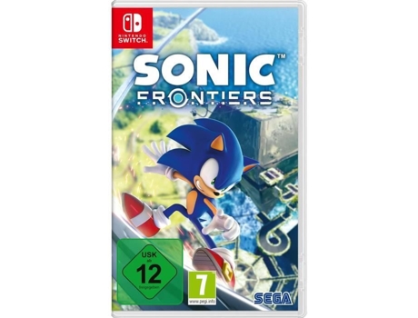 Sonic Frontiers Edição De Lançamento Nintendo Switch Jogo Para Nintendo Switch Genérico