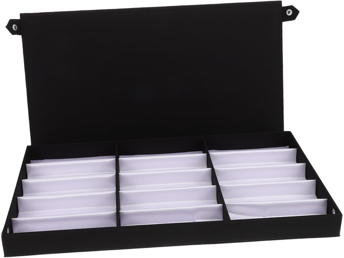 Caixa Organizadora Elegante Com Compartimentos Para Protetor Solar.