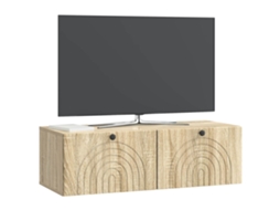 Gabinete de TV MAISON EXCLUSIVE Parede Carvalho Sonoma 98x41x30 cm