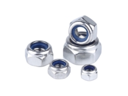 Porca Autotravante Em Aço Inoxidável Com Inserto, 2 5 20 50 Peças, Din985 304-porcas Sextavadas Autotravantes Em Nylon E