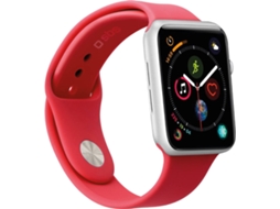 Bracelete Apple Watch 38/40/41 mm SBS Silicone - Tamanho M (Vermelho)
