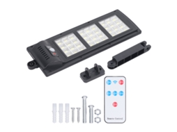 Luminárias solares externas à prova d'água de alto brilho (2026) com 144 LEDs, sensor de movimento e controle remoto.
