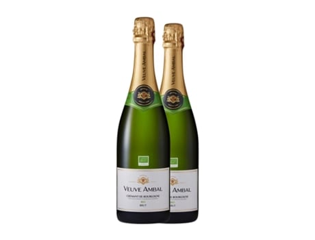 Espumante VEUVE AMBAL Bio Brut Crémant de Bourgogne (0.75 L - 2 Unidades)