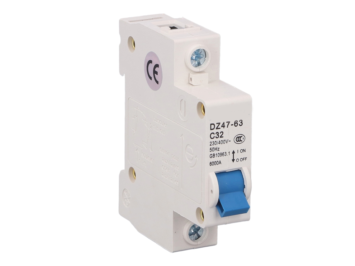 Disyuntor Mcb 1p Rail Din 6000a 32a 230v 400v Protetor Para Lar Escritório