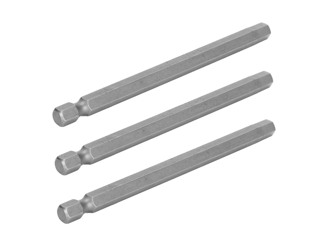 10 Peças De Parafusadeira Brocas 6mm Aço Ligado Com Cabo Hexagonal De 1/4 Polegada Acessório Magnético