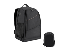 Mochila De Cámara Para Viagem Com Compartimento Para Laptop, Porta Tripé E Capa Impermeável Para Fotógrafos Homens E Mulheres Preta