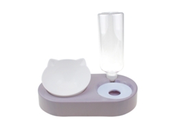 Água e Conjunto com Tigela Removível, Dispensador Automático de Água para Animais de Estimação AQUAFORGE