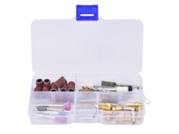 Kit De 46 Acessórios Para Amoladora 18v 3.6v: Polido, Corte, Taladro, Lija, Broca, Acessórios De Esmerilado E Polimento