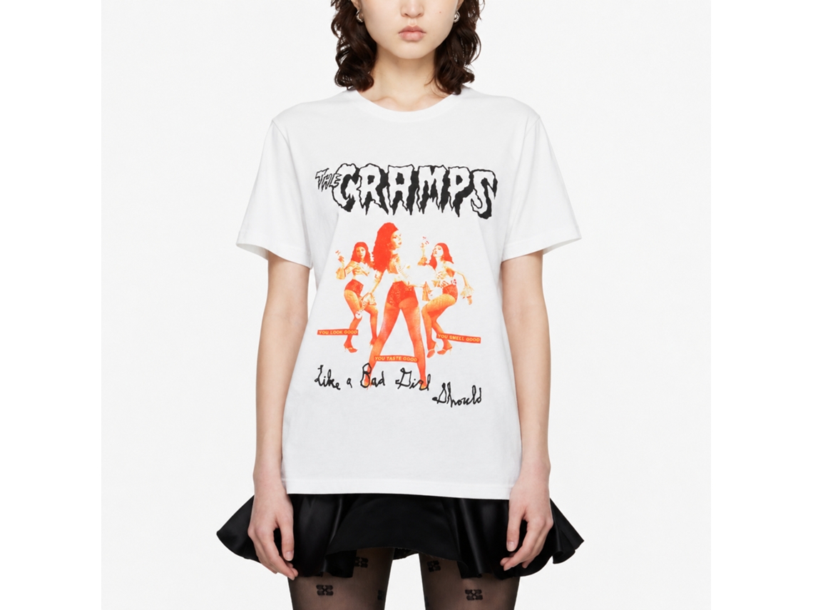 The Cramps Like A Bad Girl Should T-shirt Unisex Adults Size:s