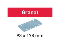 Folhas de Lixar Stf 93X178 Gr/100 Granat P100