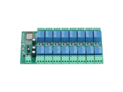 Módulo Relé 16 Canais Wifi Controle Remoto Placa Desenvolvimento Dc 24v Para Esp8266