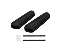 Almofadas para Suporte de Bagagem Teto 711,2 Mm por Seção Almofada Universal Carro Barras Transversais Carga 40 Kg Canoa, Prancha Snowboard