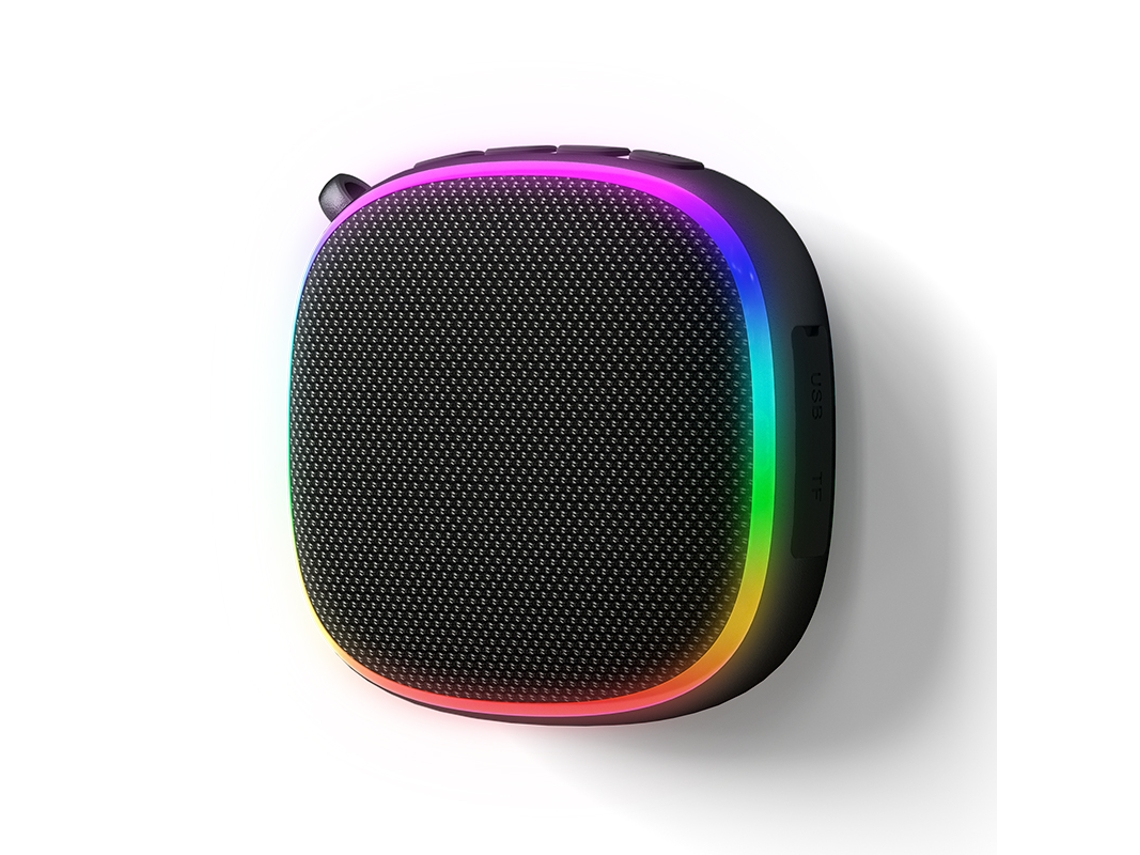 (preto) Mini Alto-falante Portátil Bluetooth 5.3 Ebs-309