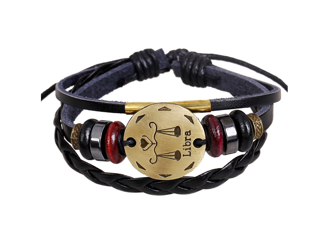 Pulseira De Jóias Artesanal Com Padrão De Libra