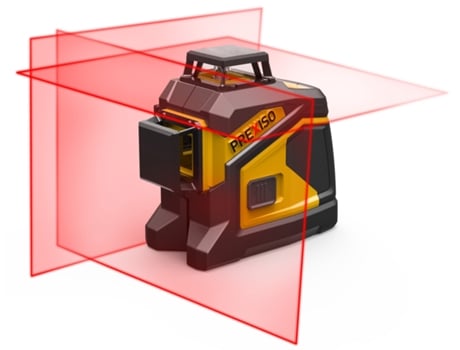 PREXISO-8251176-Nível Laser Cruzado Com Duas Linhas Verticais E Uma Linha Horizontal Plc3-360
