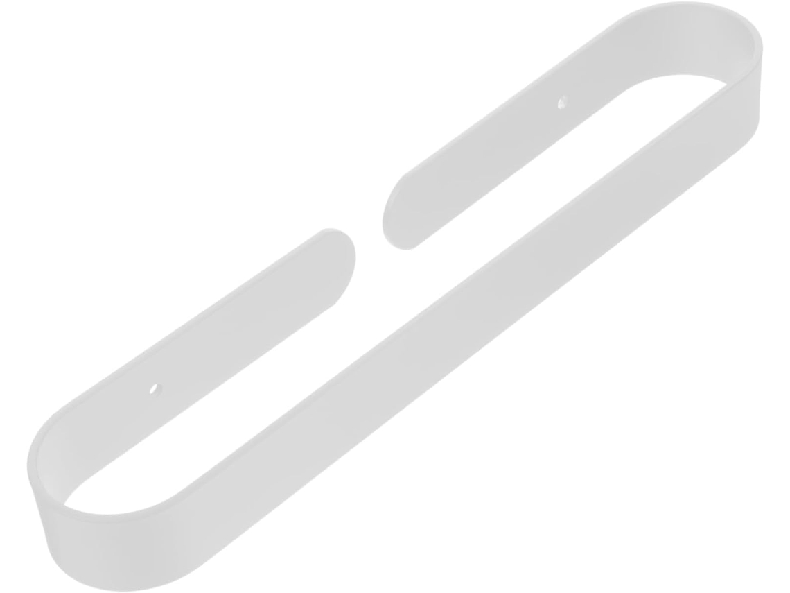Suporte De Toalhas De Alumínio Para Parede, Sem Parafusos, Fácil Instalação, Branco, 30 Cm, Para Banheiro.
