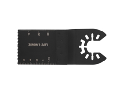Lâmina de serra oscilante universal de 35 mm para plástico, metal macio, madeira, aço de alto carbono, ferramentas manuais e ferragens.