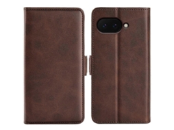 Capa De Celular De Couro Com Fecho Magnético De Dois Lados E Flip Horizontal