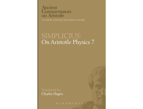Livro Simplicius: On Aristotle Physics 7 (Ancient Commentators on Aristotle) C. Hagen (Inglês)