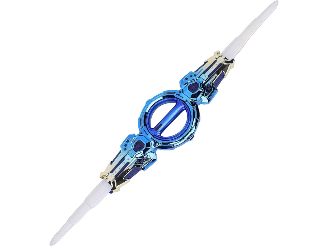 Sabre De Luz Infantil, Espada De Brinquedo Retrátil De Duas Pontas, Luminosa Com Múltiplas Luzes.