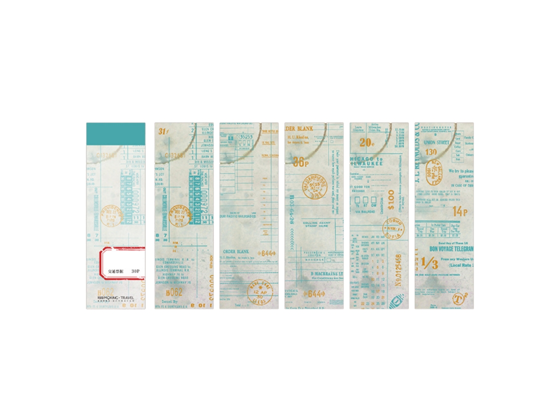 Adesivos Scrapbook Aesthetic de Cenas Naturais | S/MARCA