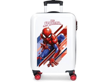 Mala de Cabine  Spiderman Geo Branca 34L 55x38x20cm