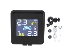 Aetheria sistema de Monitoramento de Pressão de Pneus Solar Tpms Bluetooth para Motocicletas Scooters