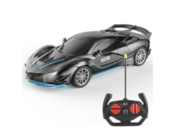 2026 carro de Controle Remoto Recarregável 1:18 com Material Abs e Silicone, 2.4ghz, Alcance 30m, 15 20 Min de Jogo