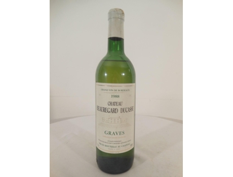 Vinho Branco CHÂTEAU BEAUREGARD-DUCASSE 1988 (75 cl - 1 unidade)